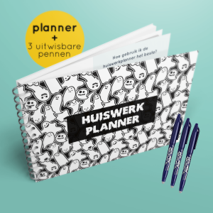 Ghost huiswerkplanner + 3 pennen