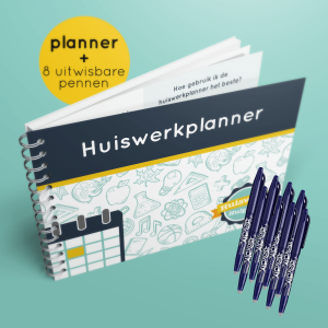 Main huiswerkplanner +8 pennen